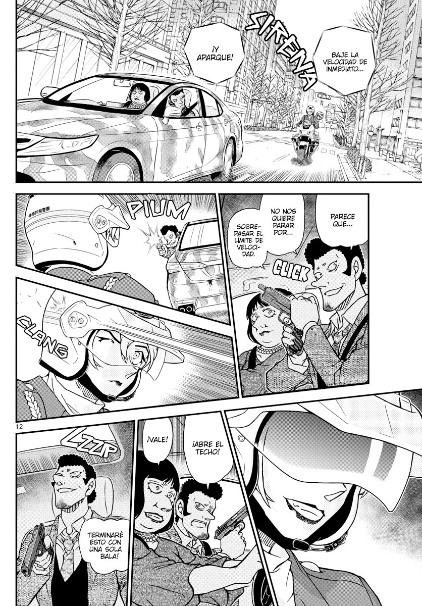 Detective Conan Capitulo 1075: Agarrado por el viento página 12