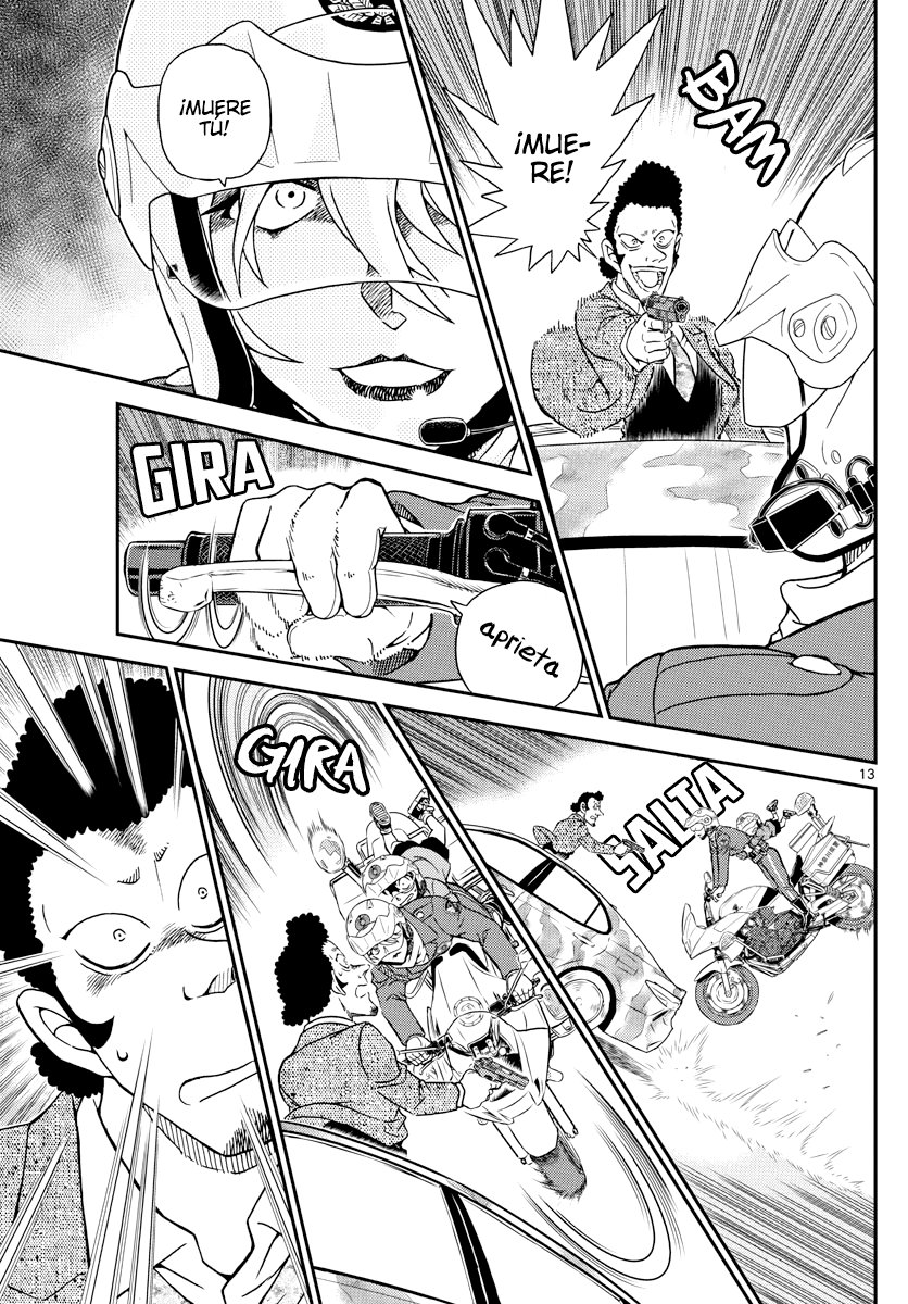 Detective Conan Capitulo 1075: Agarrado por el viento página 13