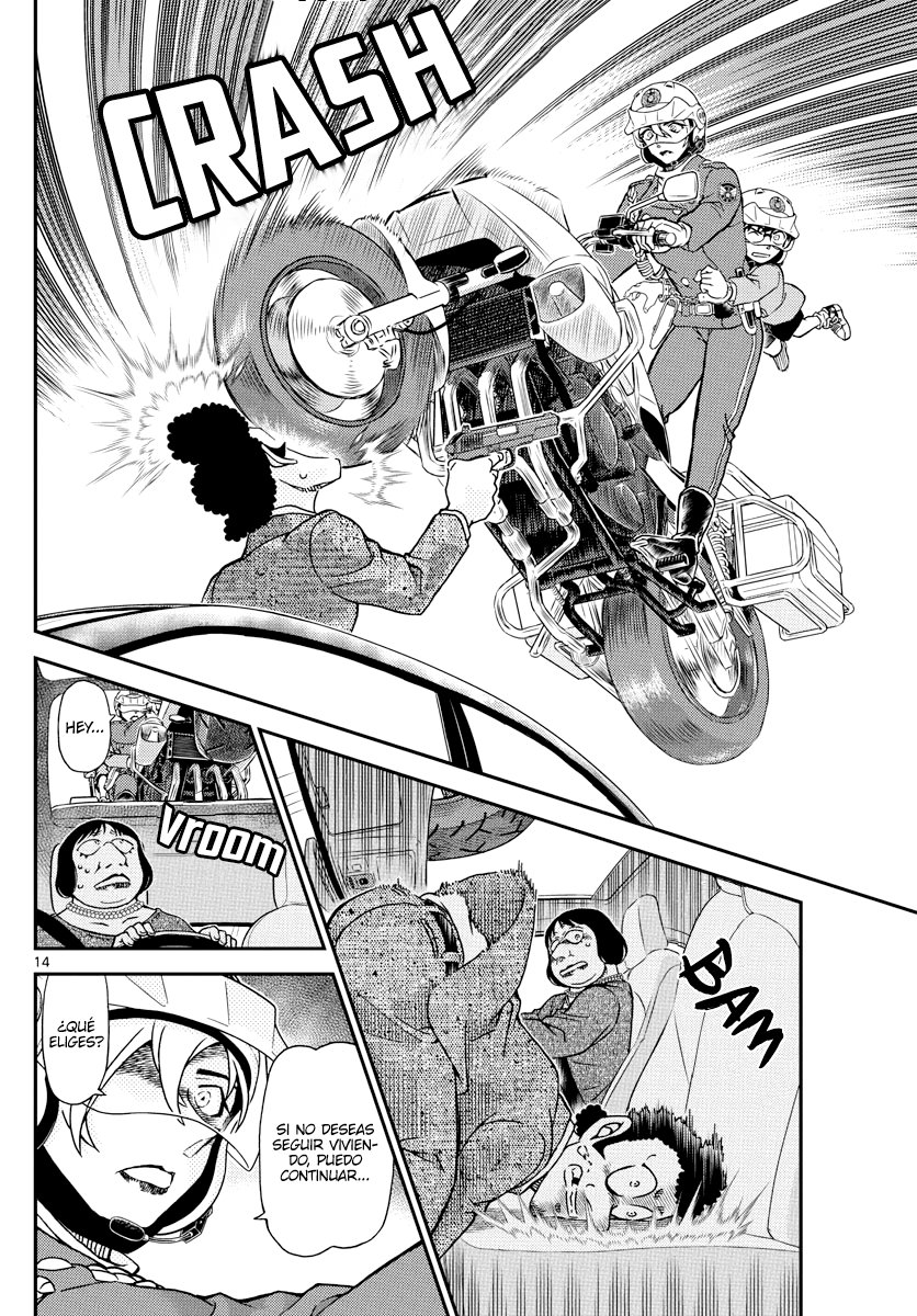 Detective Conan Capitulo 1075: Agarrado por el viento página 14