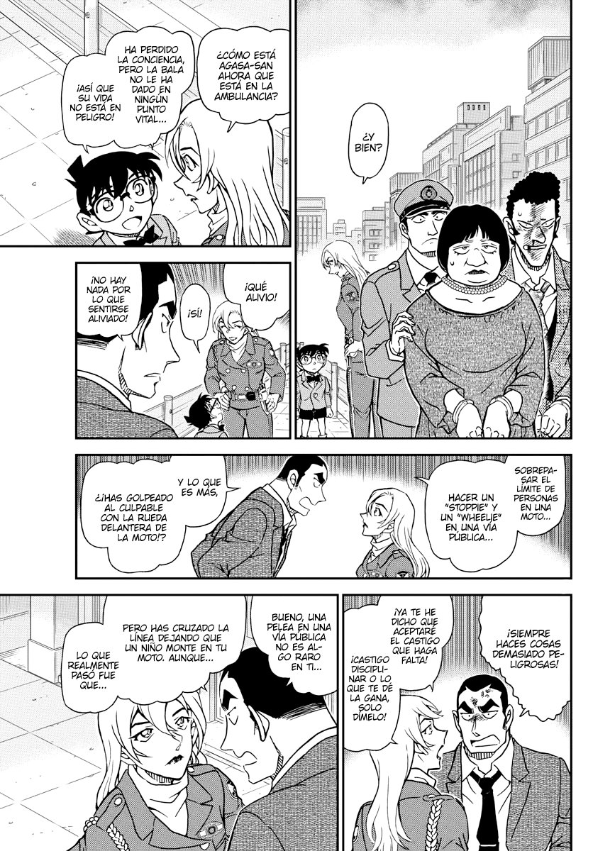 Detective Conan Capitulo 1075: Agarrado por el viento página 15