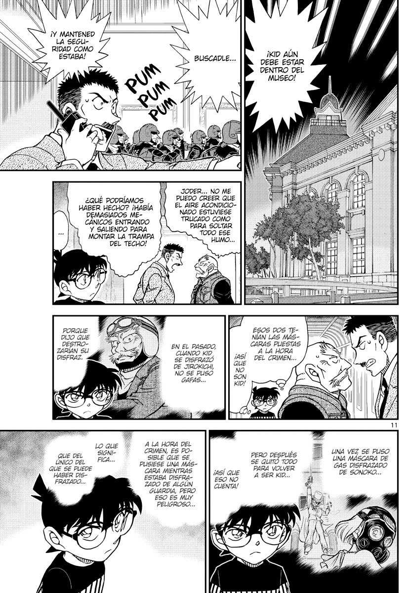 Detective Conan Capitulo 1077: Humo página 11