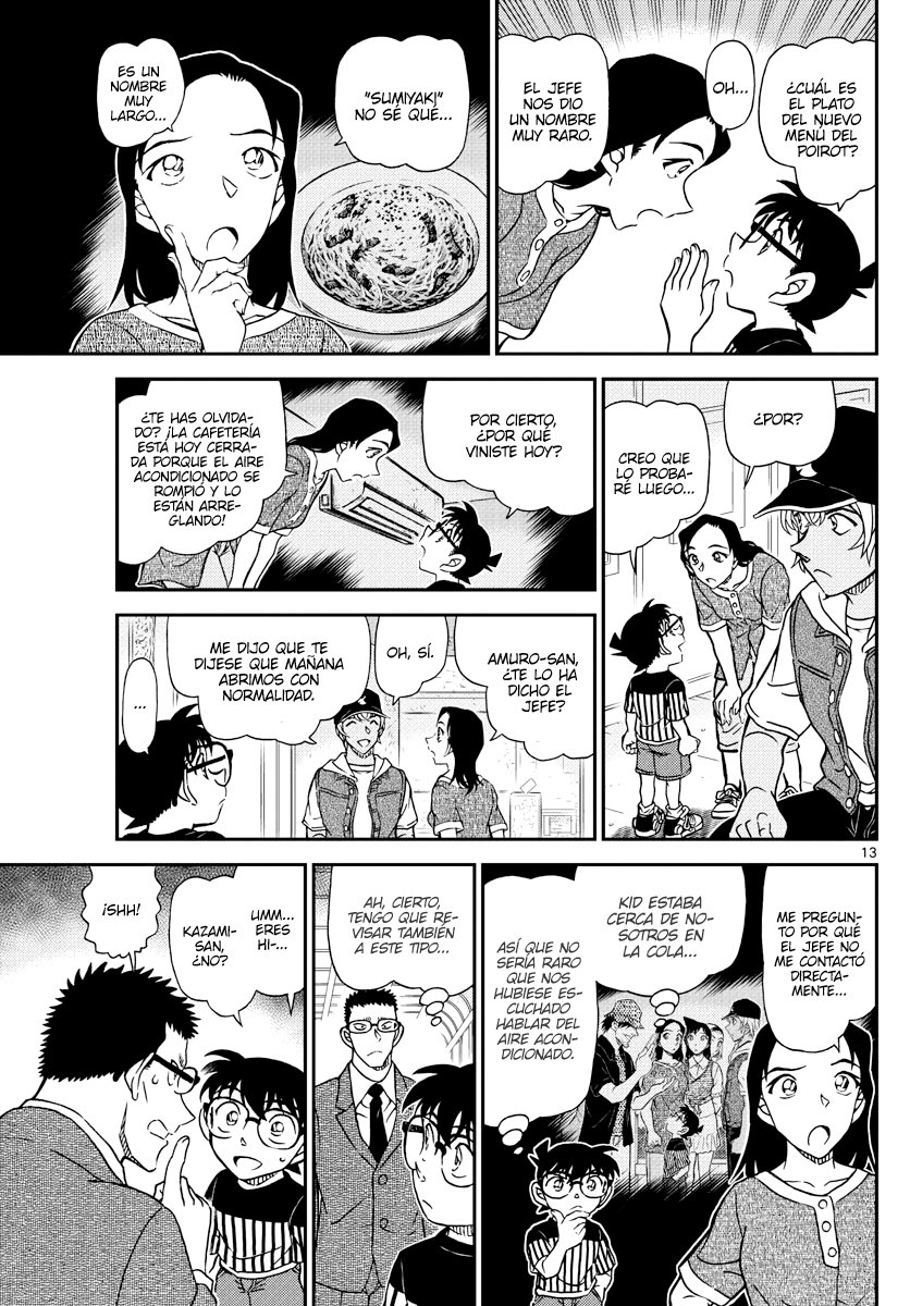 Detective Conan Capitulo 1077: Humo página 13