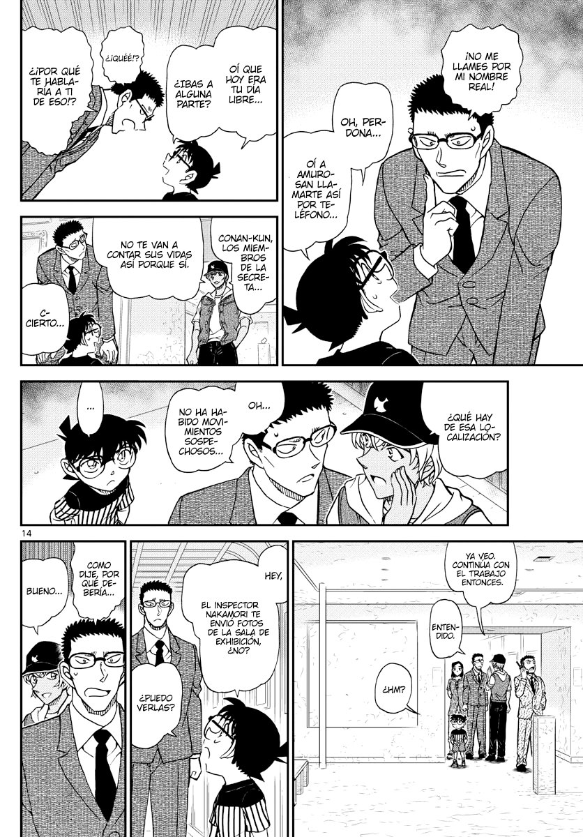 Detective Conan Capitulo 1077: Humo página 14