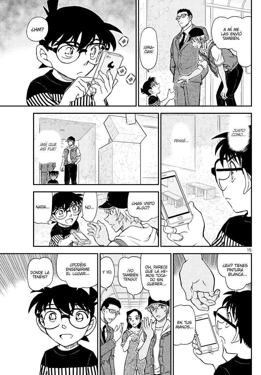 Detective Conan Capitulo 1077: Humo página 15