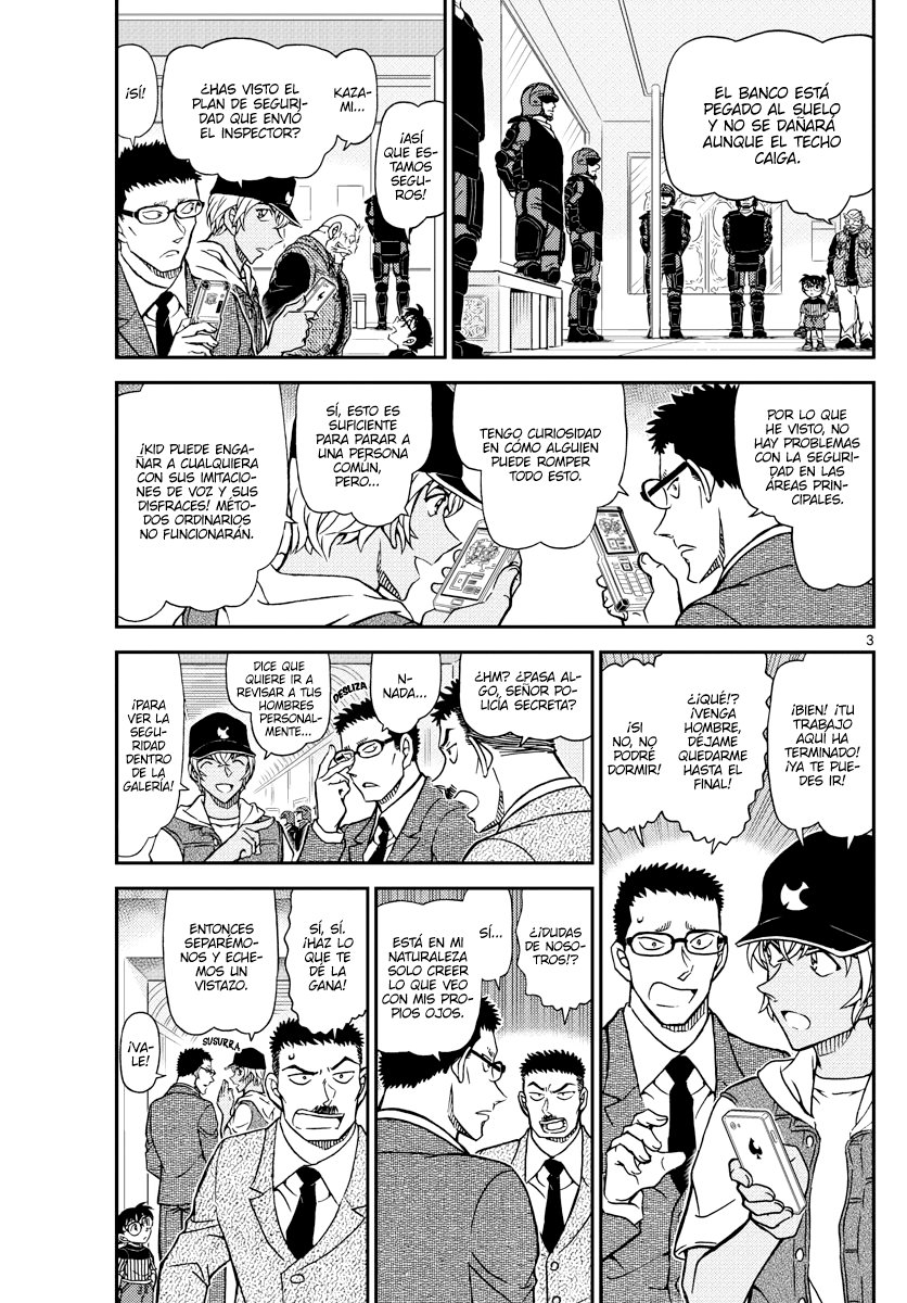 Detective Conan Capitulo 1077: Humo página 3