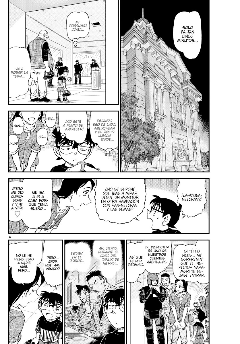 Detective Conan Capitulo 1077: Humo página 4