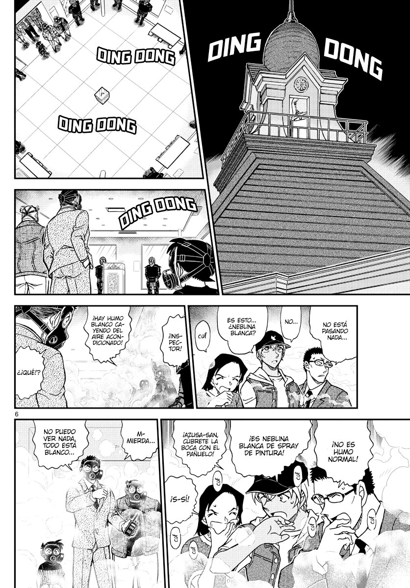 Detective Conan Capitulo 1077: Humo página 6