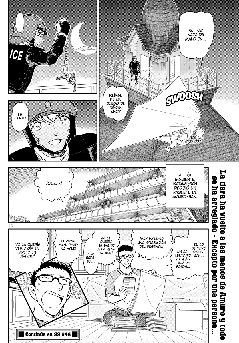 Detective Conan Capitulo 1078: Recreación página 16
