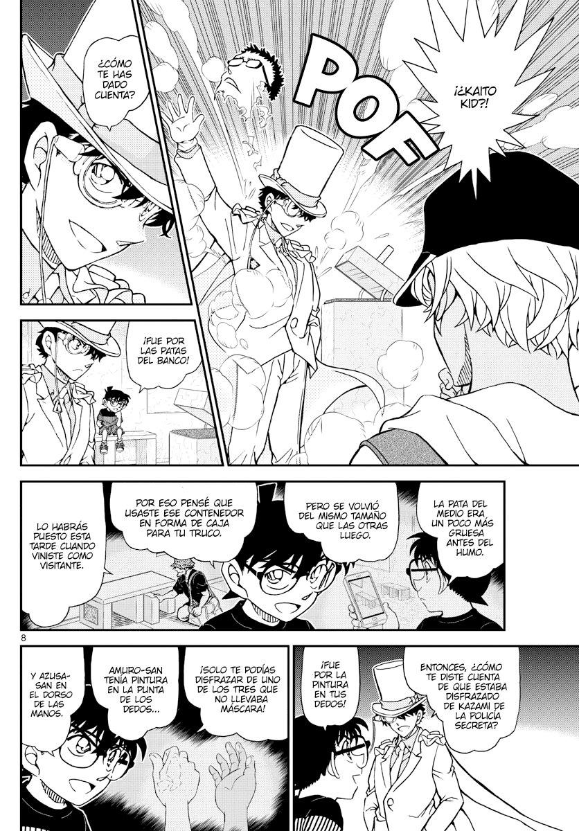 Detective Conan Capitulo 1078: Recreación página 8