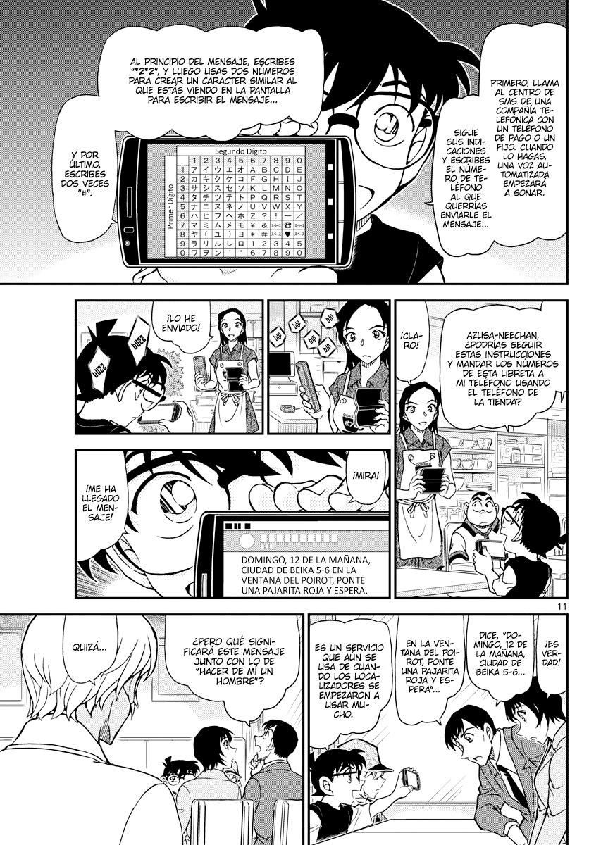 Detective Conan Capitulo 1079: Aquello que quedó en la libreta página 10