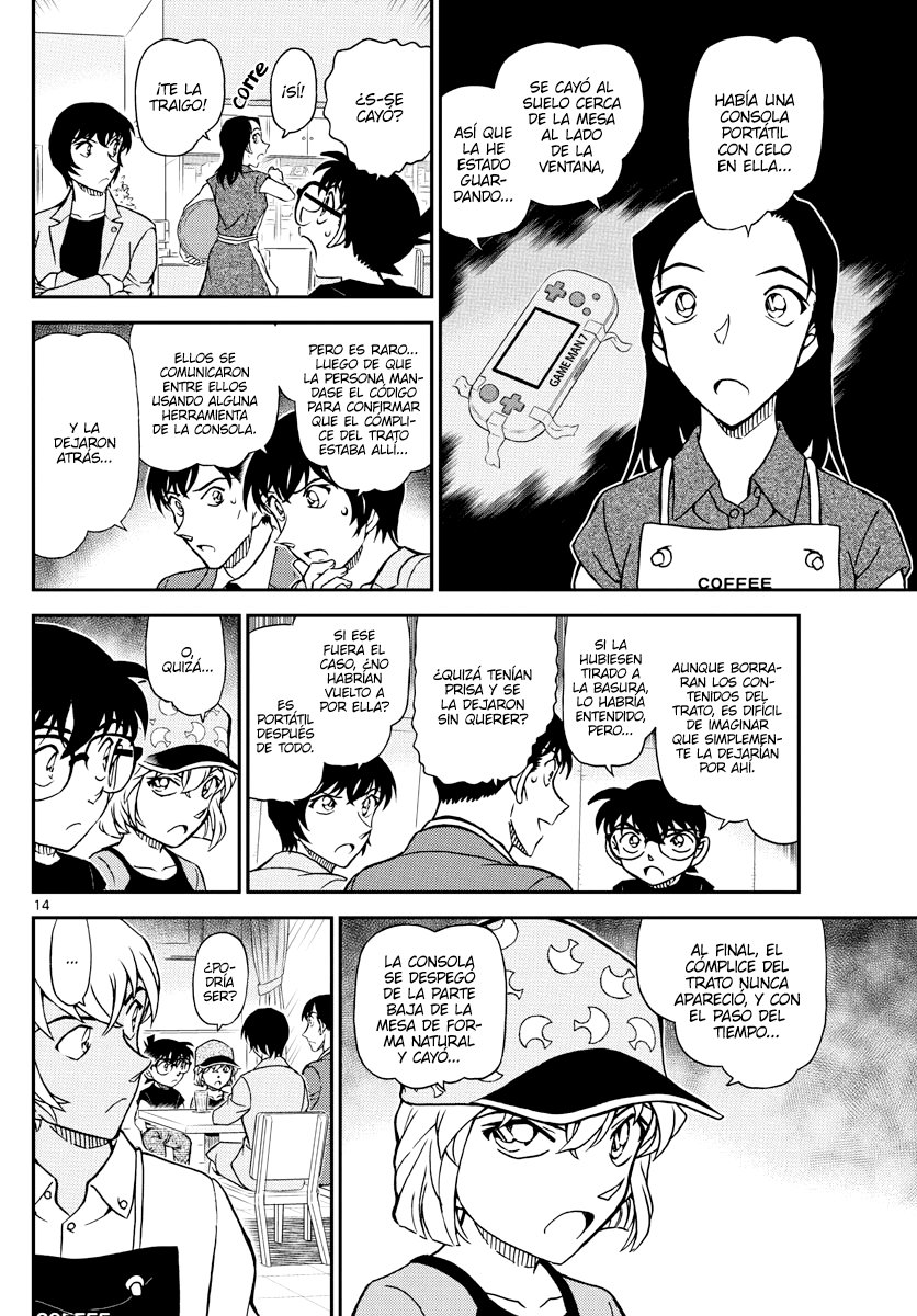 Detective Conan Capitulo 1079: Aquello que quedó en la libreta página 13
