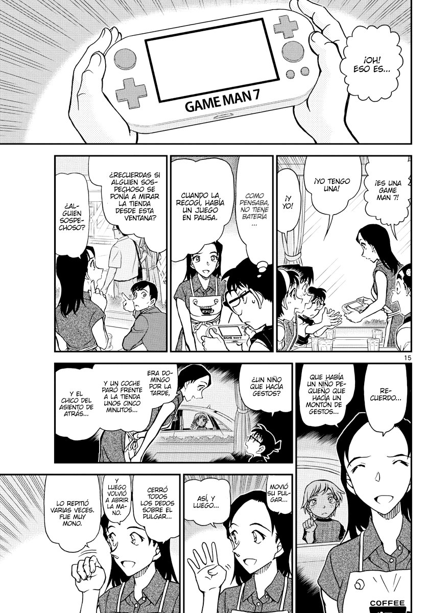 Detective Conan Capitulo 1079: Aquello que quedó en la libreta página 14