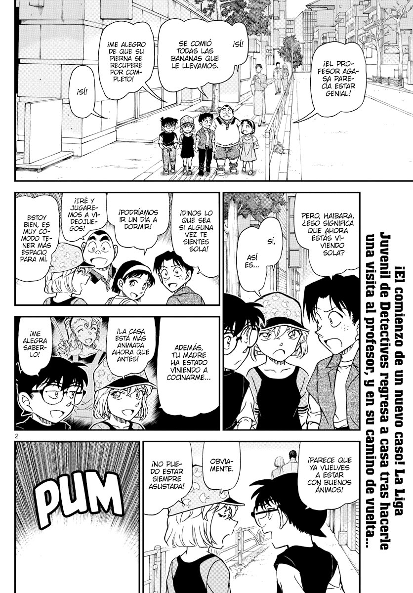 Detective Conan Capitulo 1079: Aquello que quedó en la libreta página 2