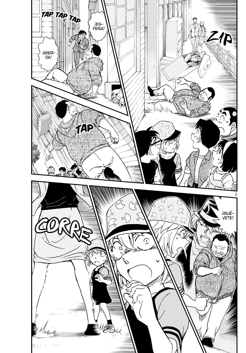 Detective Conan Capitulo 1079: Aquello que quedó en la libreta página 3
