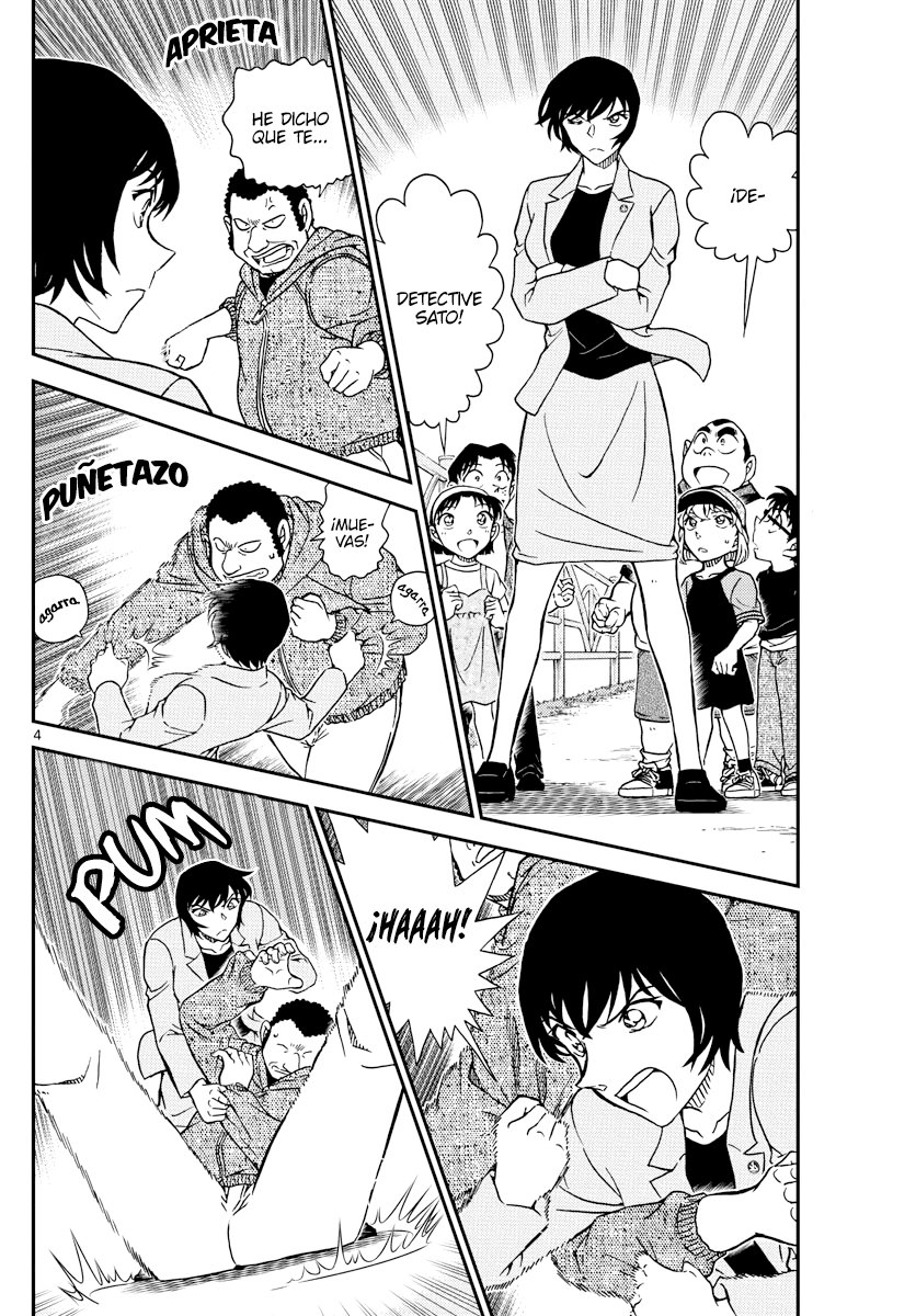 Detective Conan Capitulo 1079: Aquello que quedó en la libreta página 4
