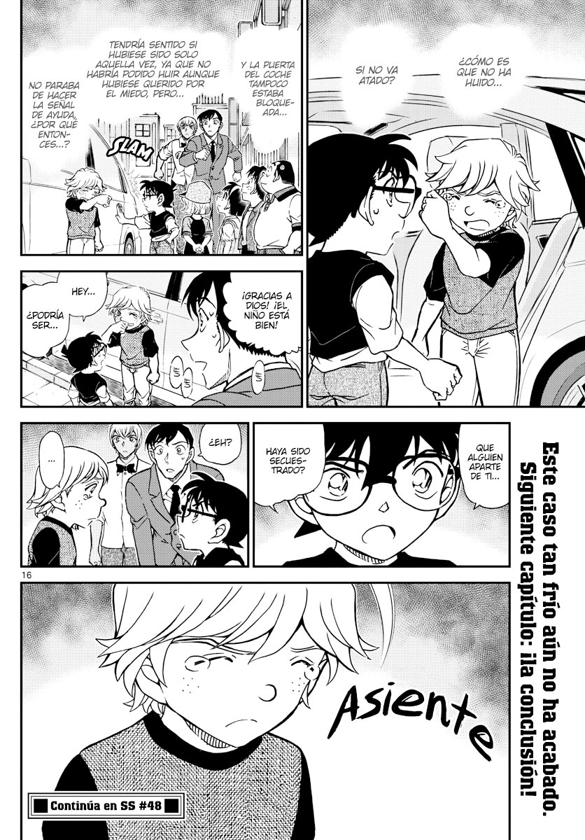 Detective Conan Capitulo 1080: El caso frío página 16