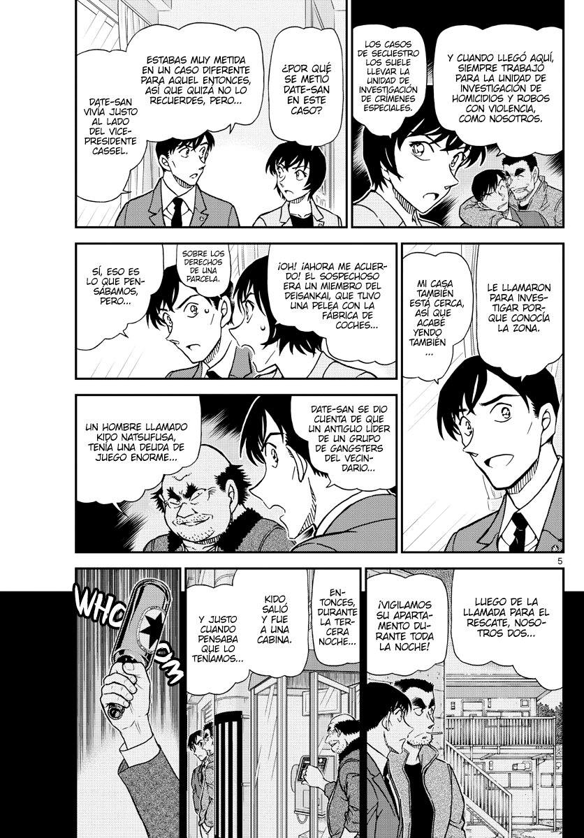 Detective Conan Capitulo 1080: El caso frío página 5