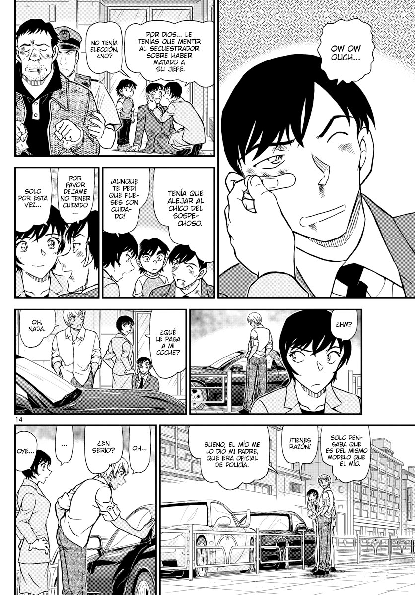Detective Conan Capitulo 1081: Los sucesores del legado página 14
