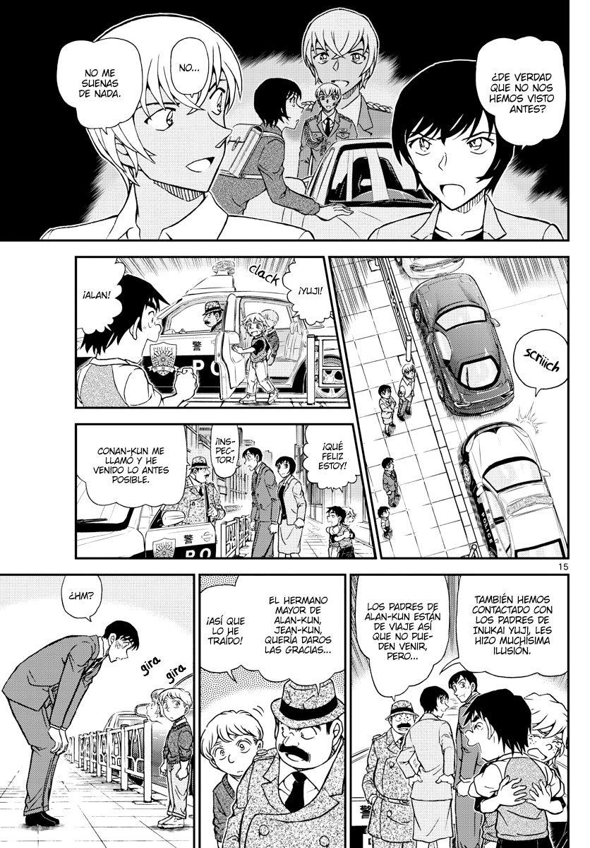 Detective Conan Capitulo 1081: Los sucesores del legado página 15