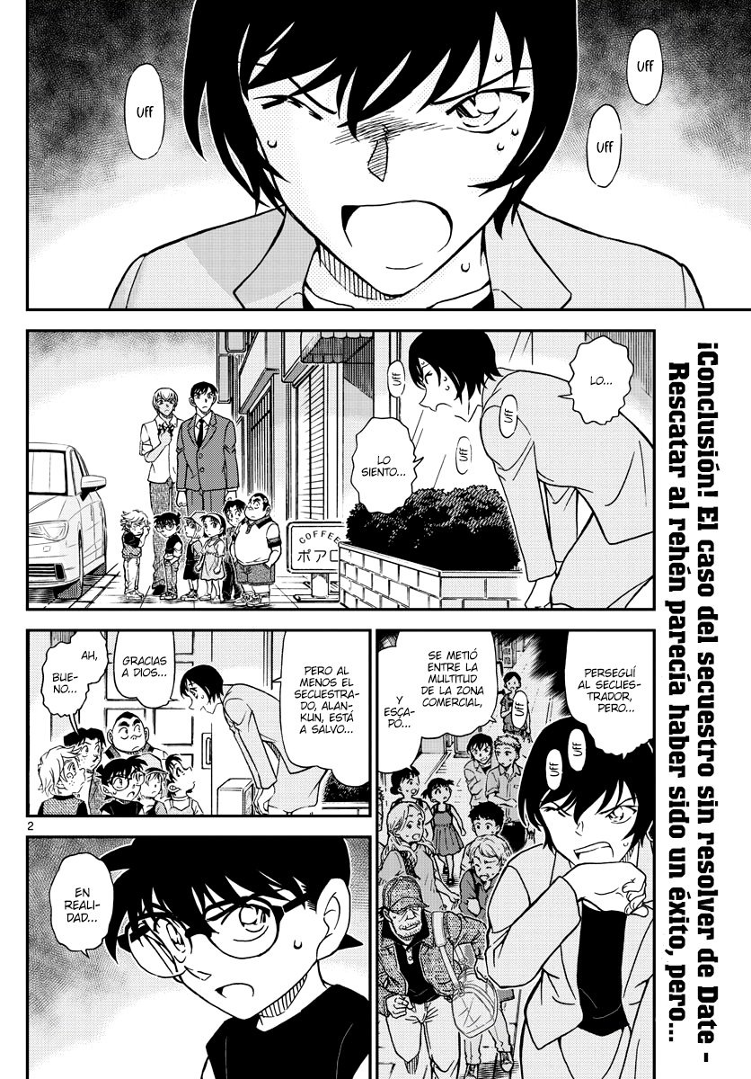 Detective Conan Capitulo 1081: Los sucesores del legado página 2