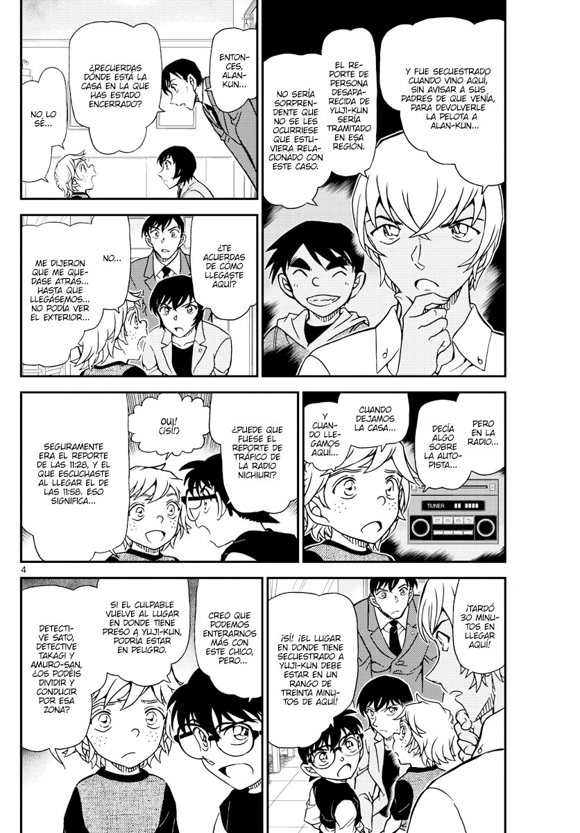 Detective Conan Capitulo 1081: Los sucesores del legado página 4