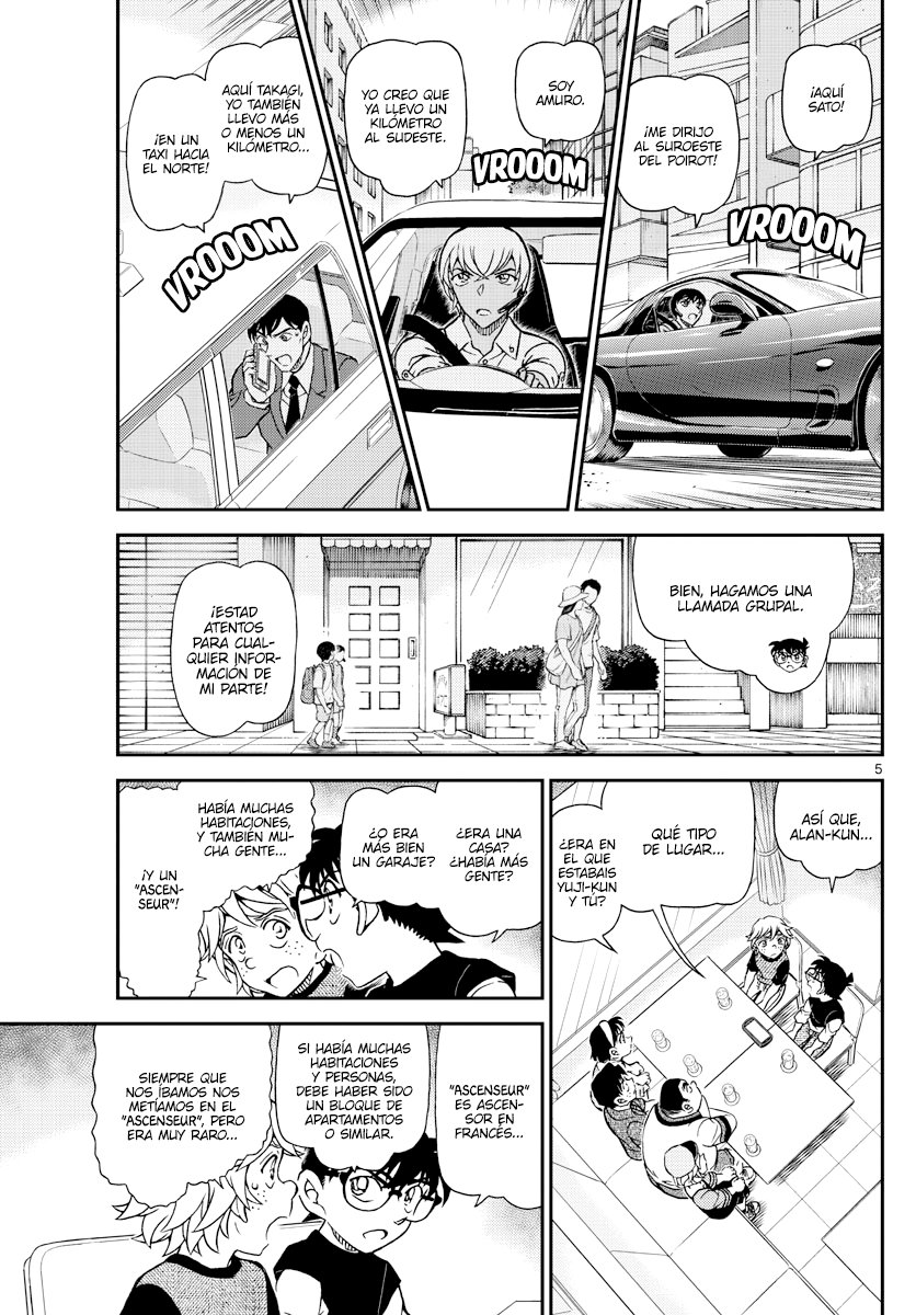 Detective Conan Capitulo 1081: Los sucesores del legado página 5