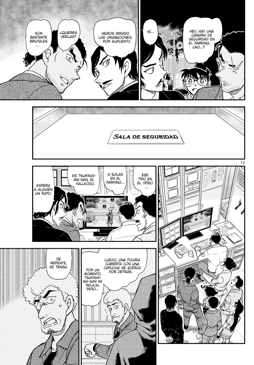 Detective Conan Capitulo 1082: Asesinato en la frontera página 13