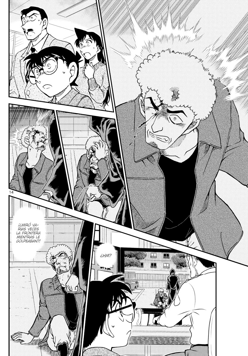 Detective Conan Capitulo 1082: Asesinato en la frontera página 14