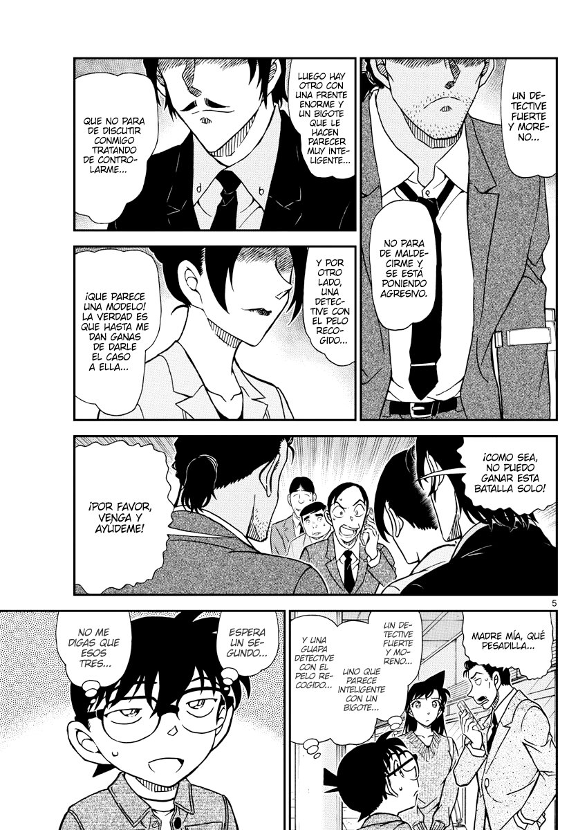 Detective Conan Capitulo 1082: Asesinato en la frontera página 5