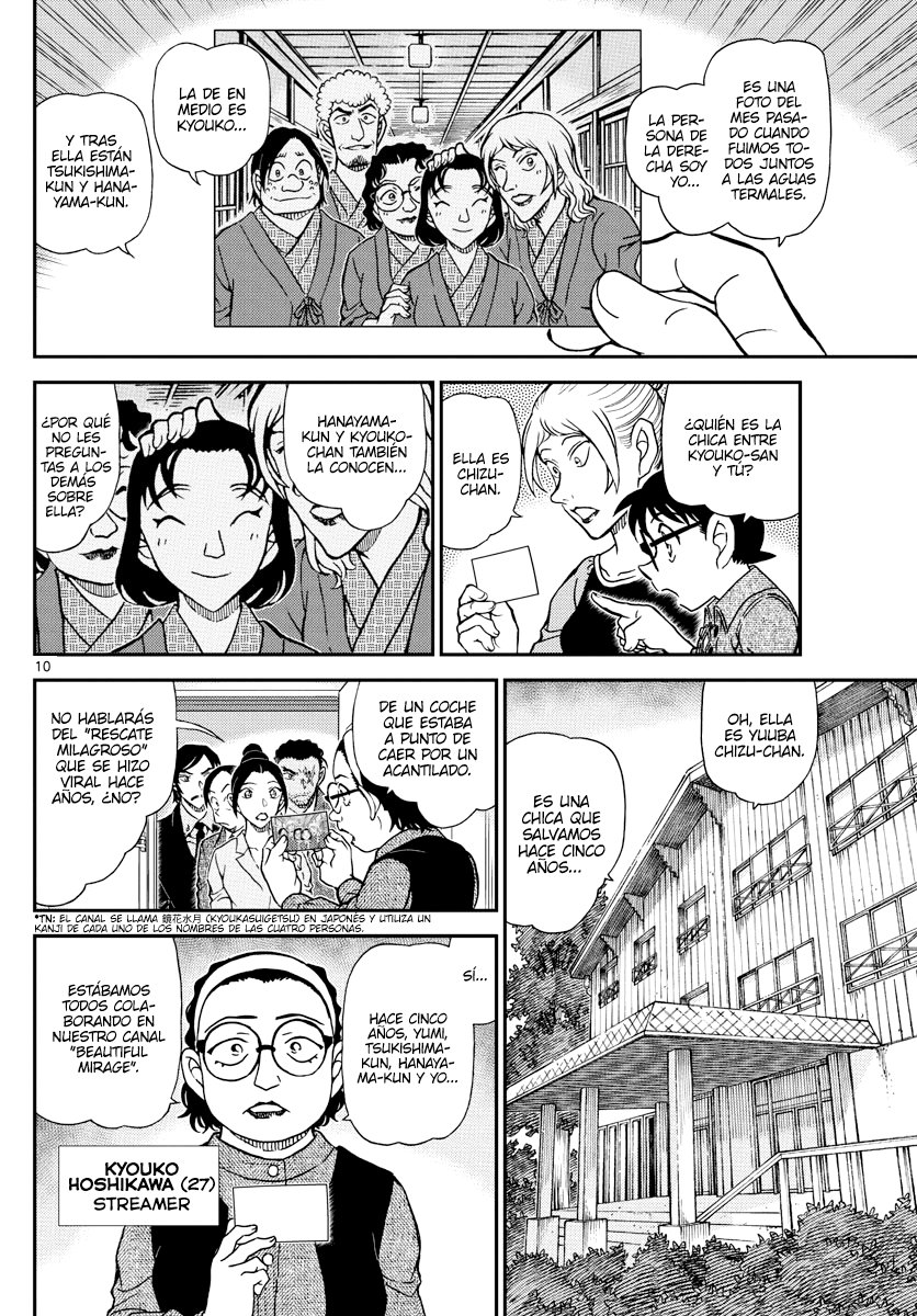 Detective Conan Capitulo 1083: Recuerdos de la frontera página 10