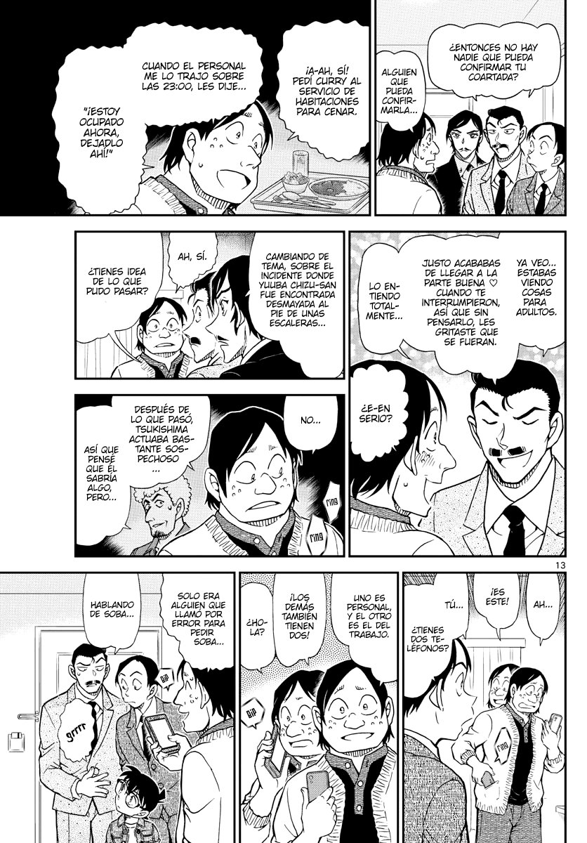 Detective Conan Capitulo 1083: Recuerdos de la frontera página 13