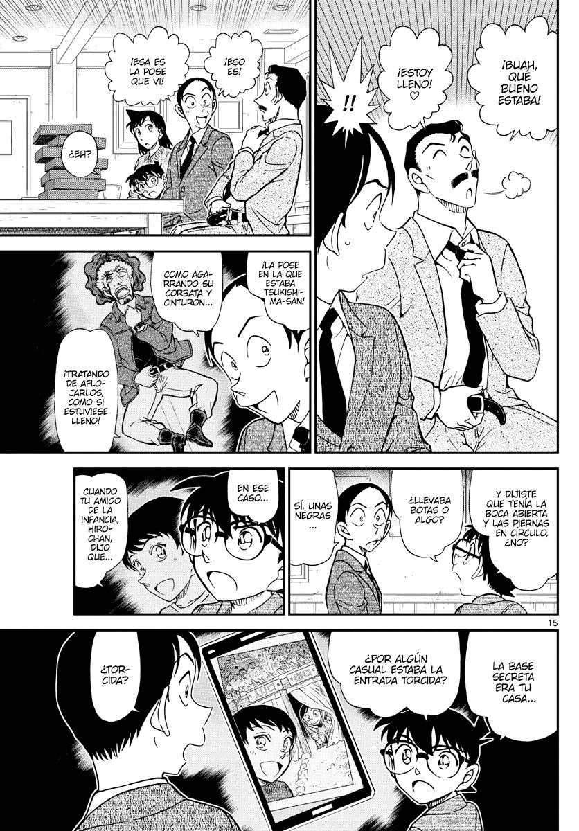 Detective Conan Capitulo 1083: Recuerdos de la frontera página 15