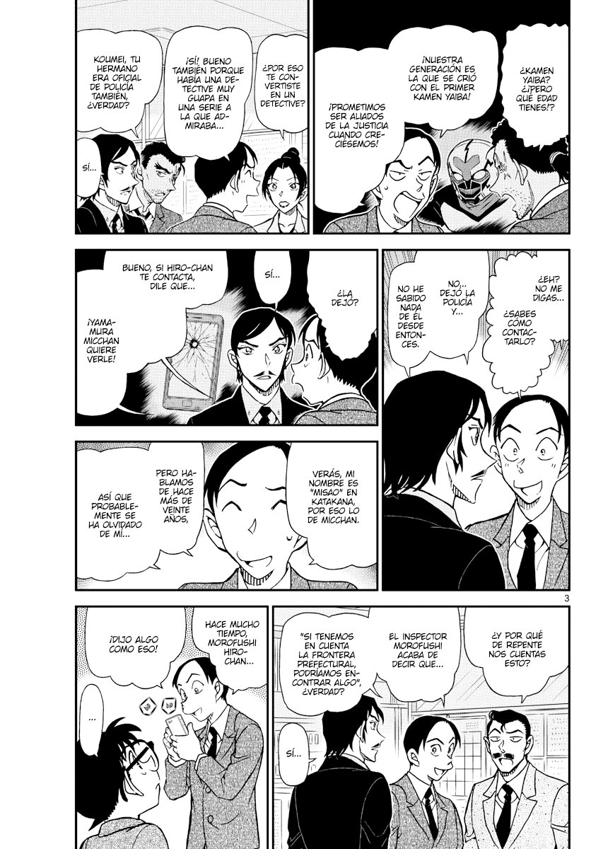 Detective Conan Capitulo 1083: Recuerdos de la frontera página 3