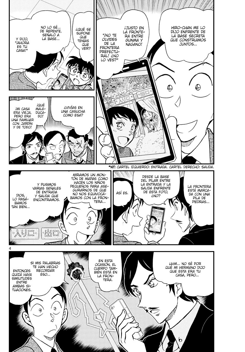 Detective Conan Capitulo 1083: Recuerdos de la frontera página 4