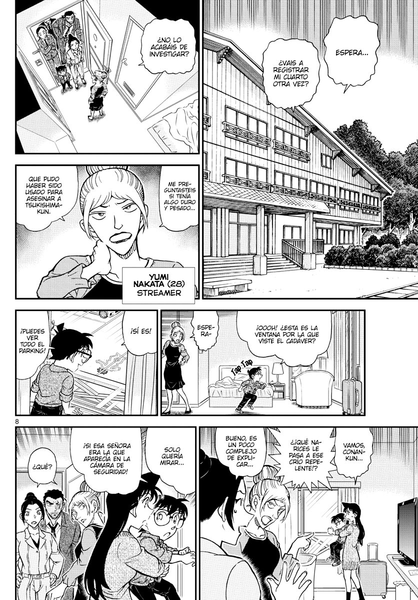 Detective Conan Capitulo 1083: Recuerdos de la frontera página 8