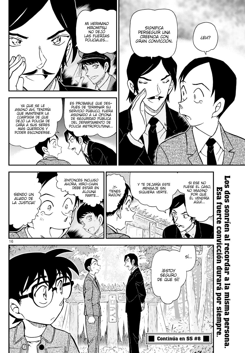 Detective Conan Capitulo 1084: La casa de Micchan página 16