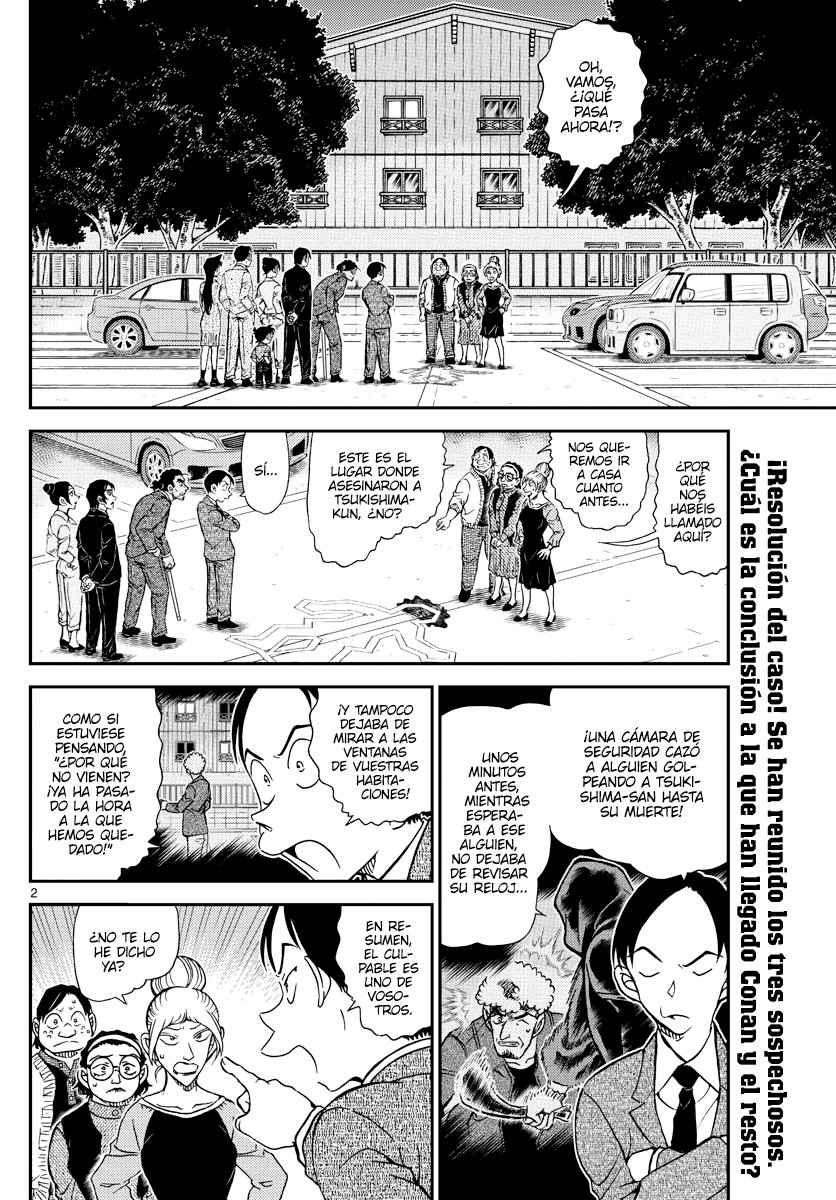 Detective Conan Capitulo 1084: La casa de Micchan página 2