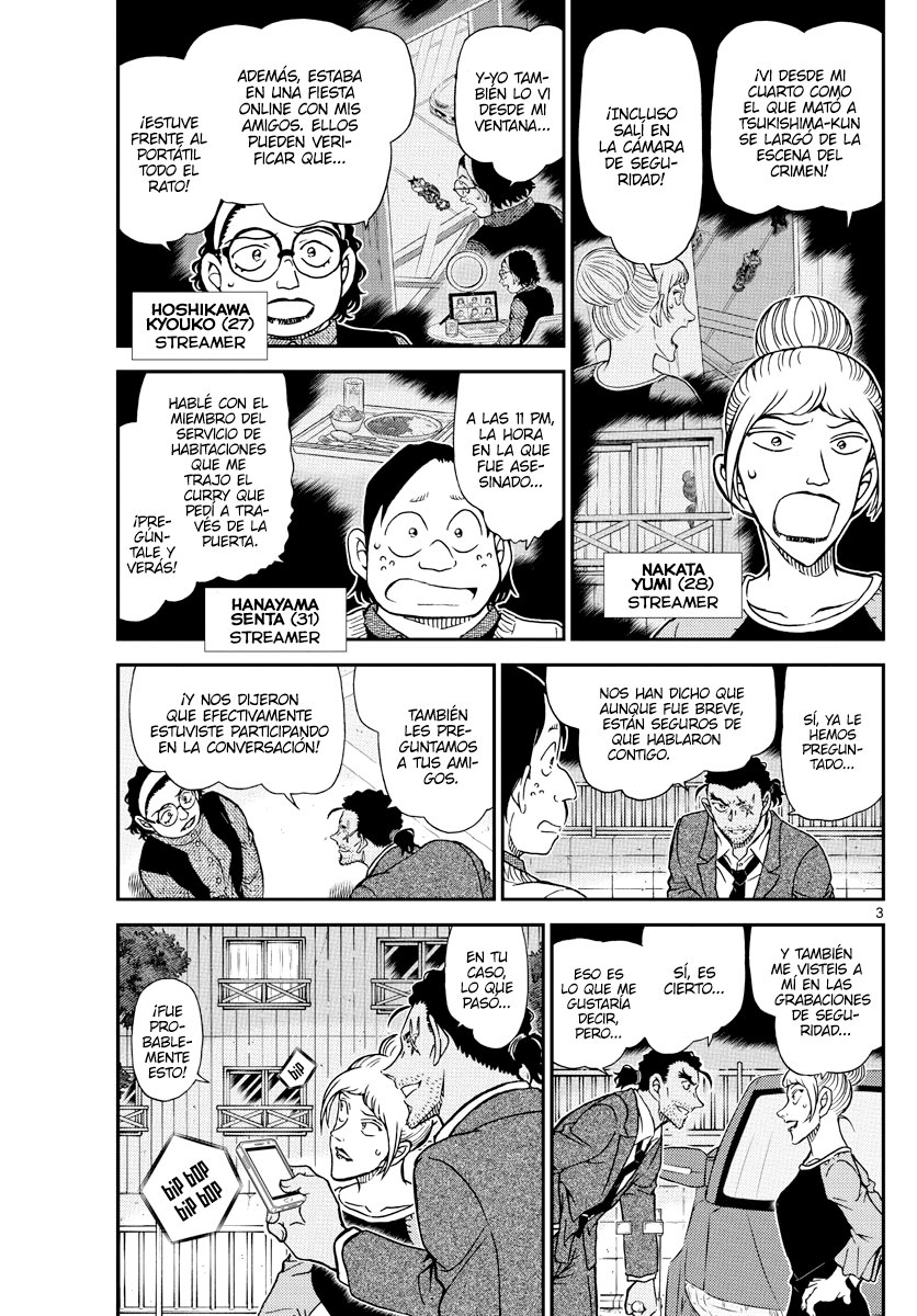 Detective Conan Capitulo 1084: La casa de Micchan página 3