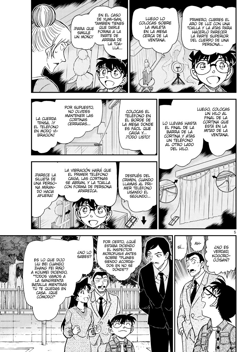 Detective Conan Capitulo 1084: La casa de Micchan página 5
