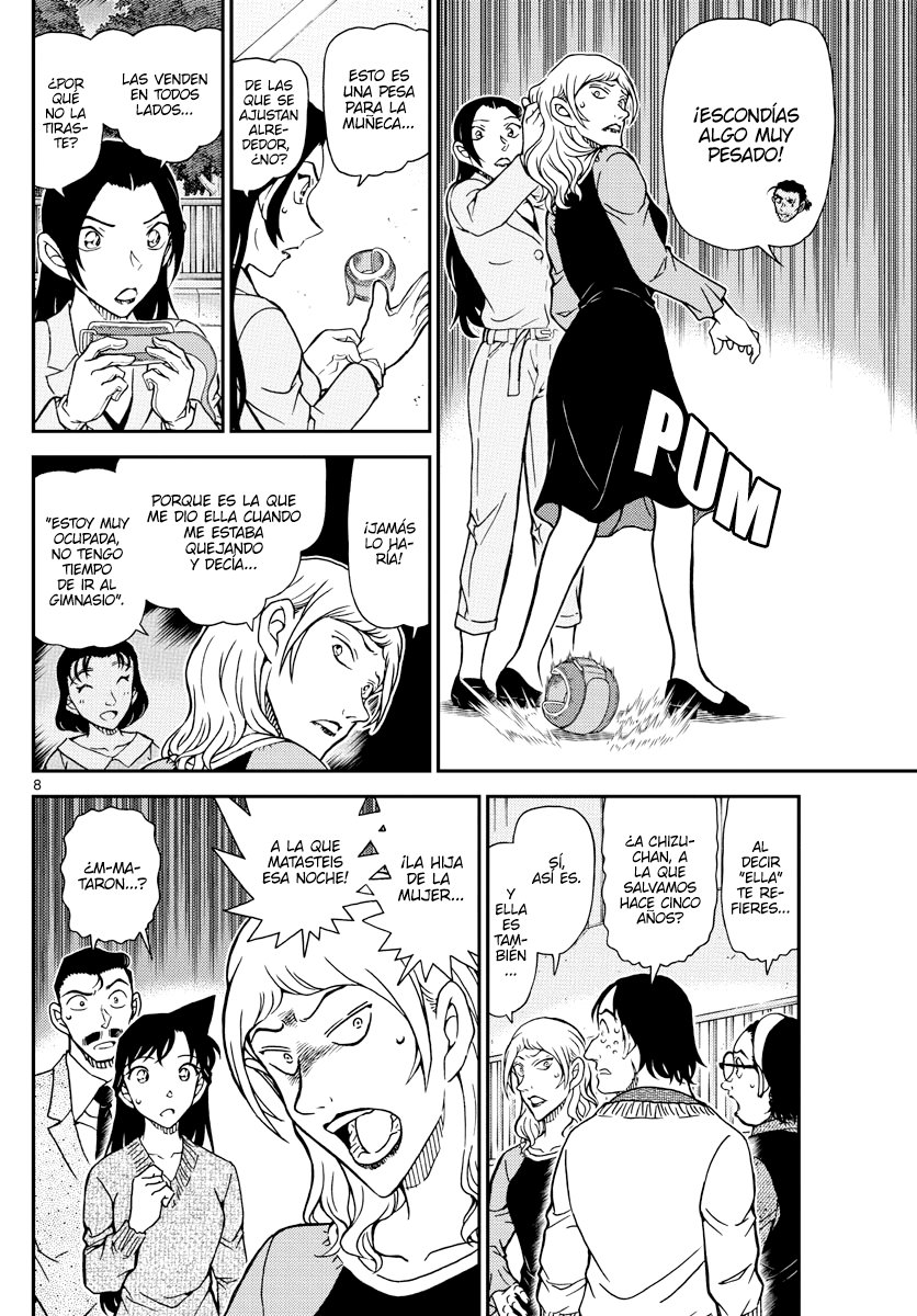 Detective Conan Capitulo 1084: La casa de Micchan página 8