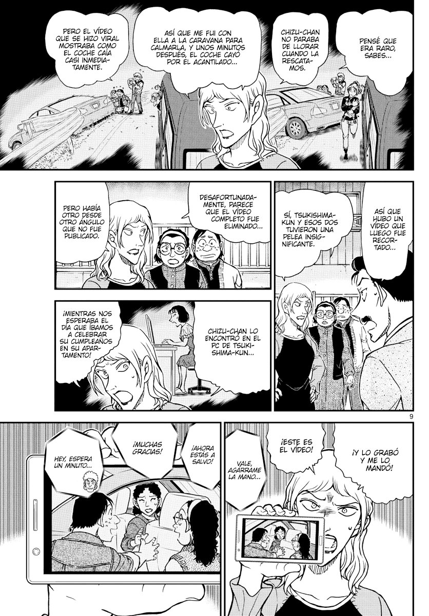 Detective Conan Capitulo 1084: La casa de Micchan página 9