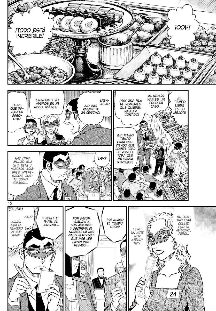 Detective Conan Capitulo 1085: El sufrimiento del 15 página 10