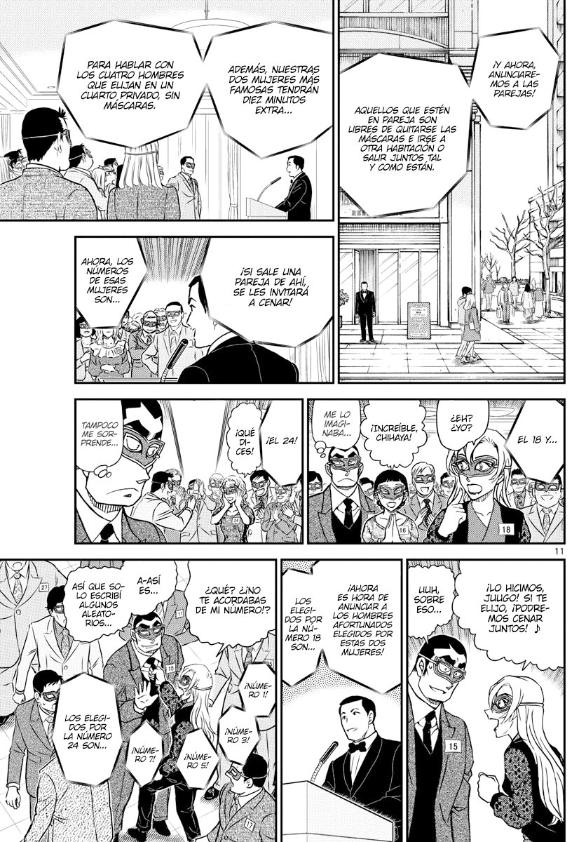 Detective Conan Capitulo 1085: El sufrimiento del 15 página 11