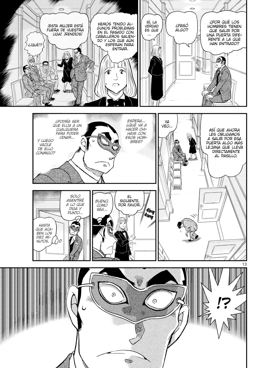 Detective Conan Capitulo 1085: El sufrimiento del 15 página 13