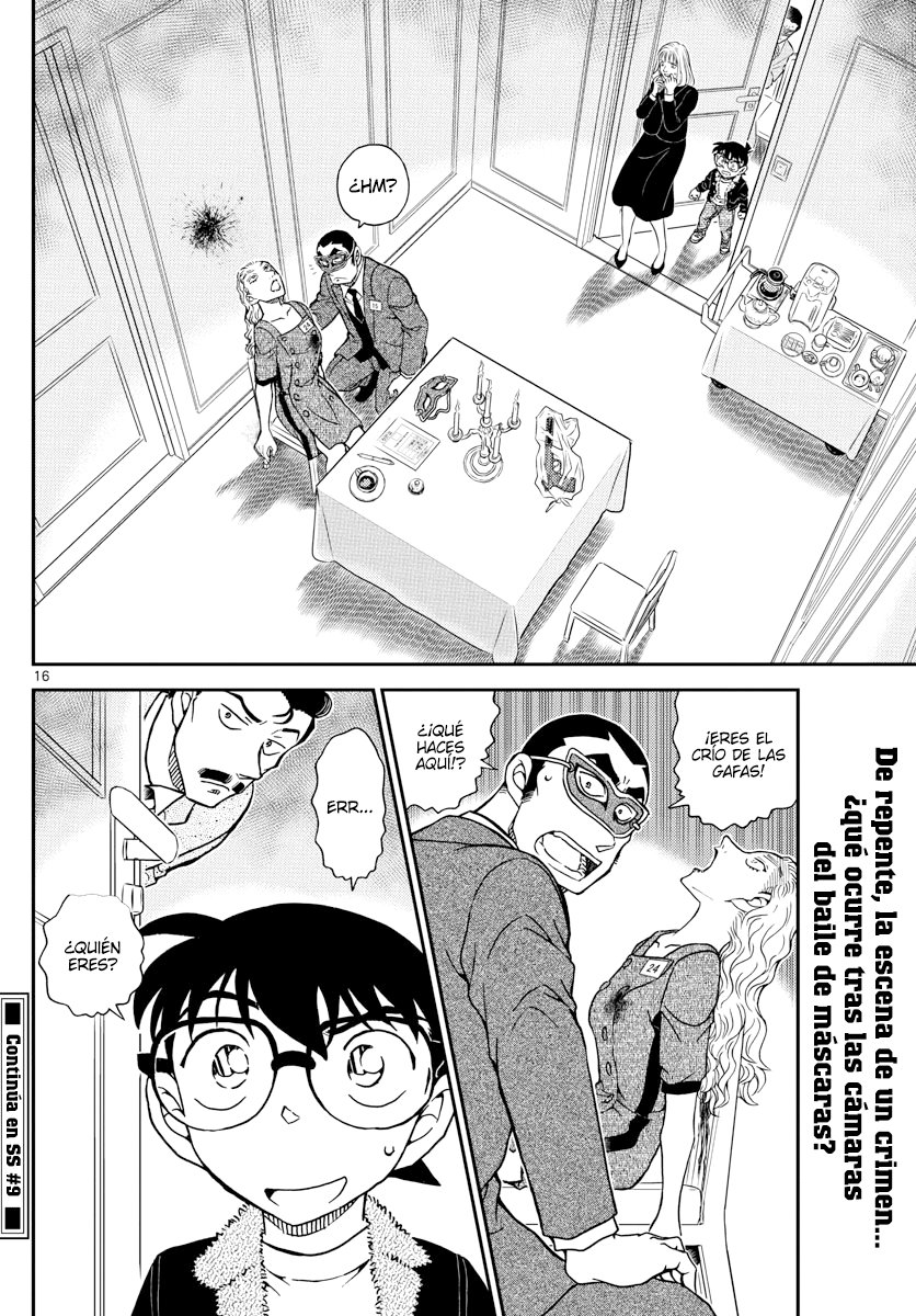 Detective Conan Capitulo 1085: El sufrimiento del 15 página 16