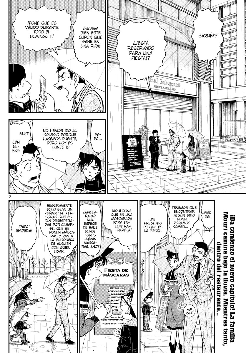 Detective Conan Capitulo 1085: El sufrimiento del 15 página 2