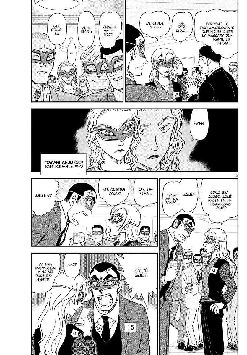 Detective Conan Capitulo 1085: El sufrimiento del 15 página 5