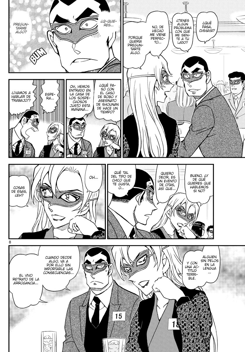 Detective Conan Capitulo 1085: El sufrimiento del 15 página 8