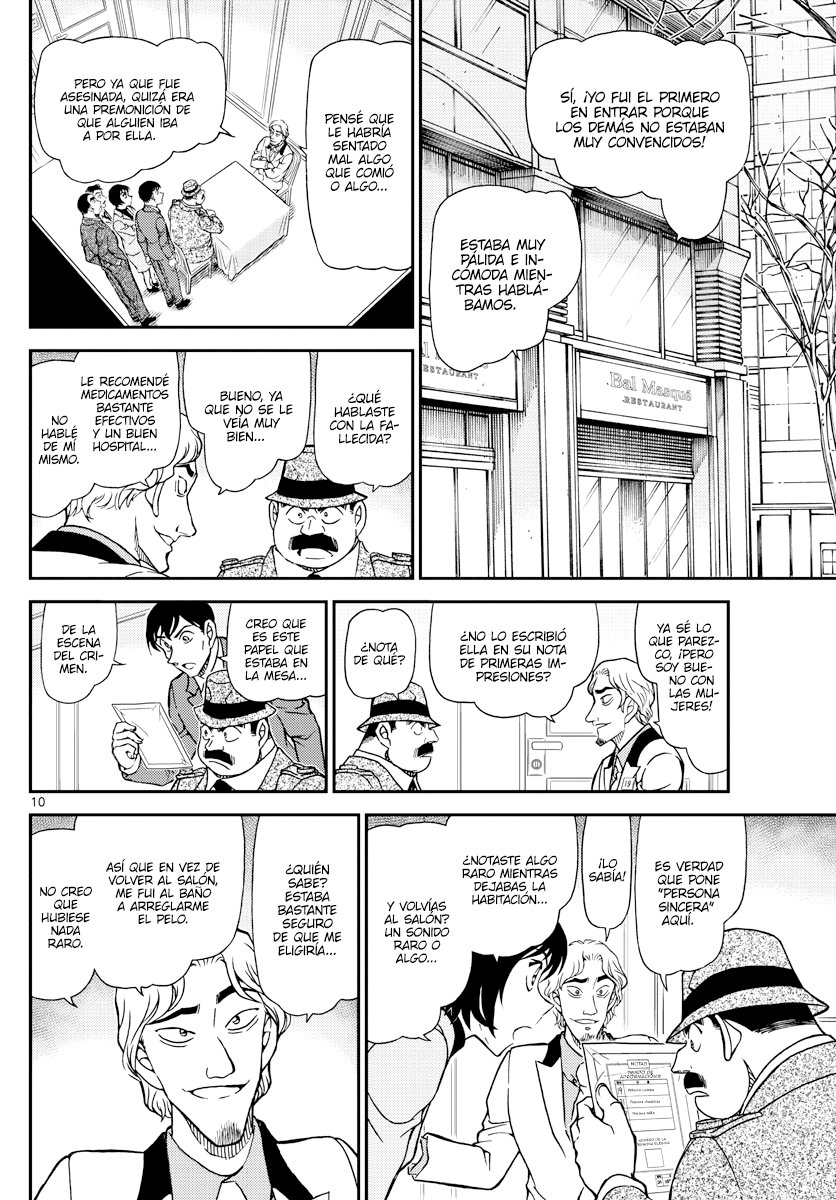 Detective Conan Capitulo 1086: Recuerdos de los 18 página 10