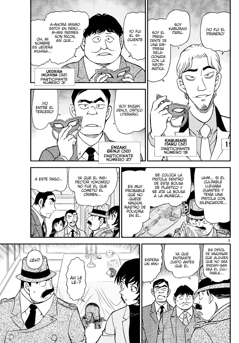 Detective Conan Capitulo 1086: Recuerdos de los 18 página 5